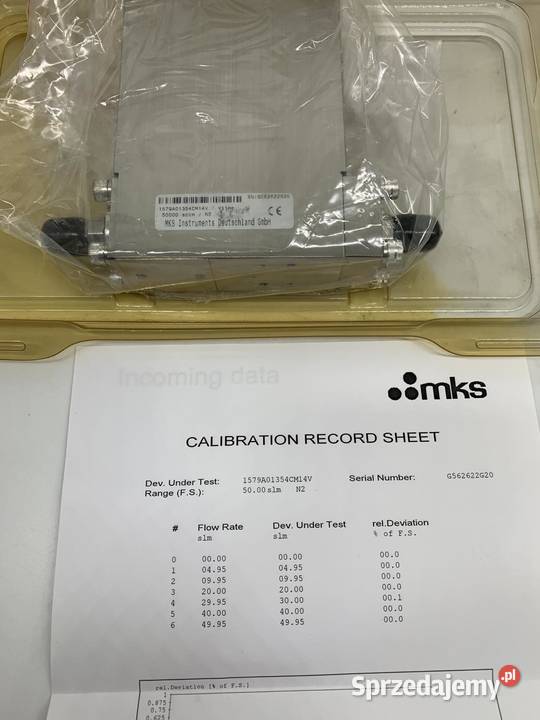 MKS Instrument 1579A01354CV1BV 1579A0135414V Warszawa