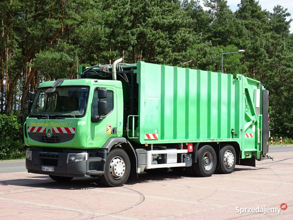 Renault PREMIUM 310 DXI Śmieciarka Dwu Komorowa tempomat Kopana