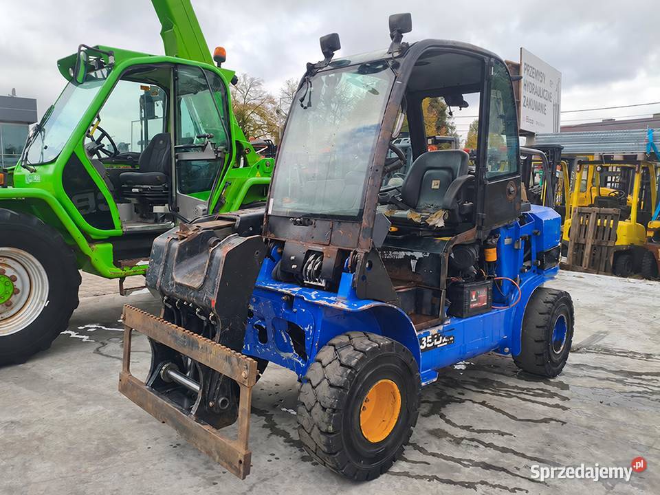 Wózek widłowy JCB TLT35D 4x4 TELETRUK 35 tony małopolskie Kęty