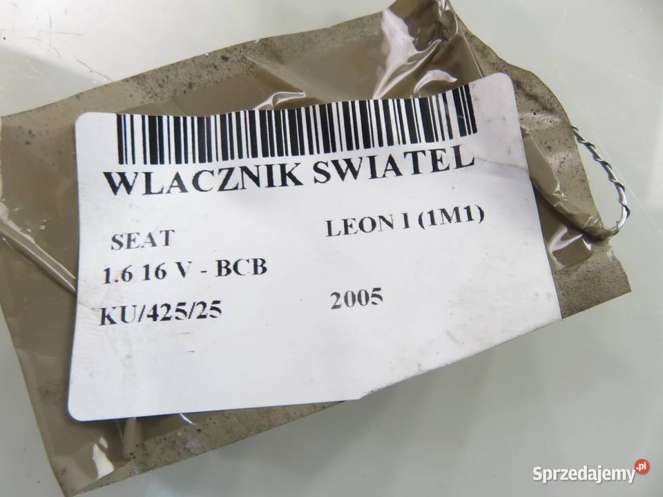 WŁĄCZNIK ŚWIATEŁ SEAT LEON I 1M1941531K