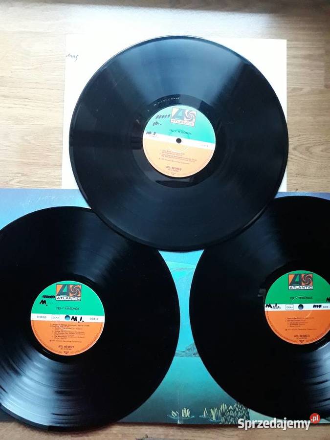YES Yessong LIVE 3 LP 1973 Rzeszów