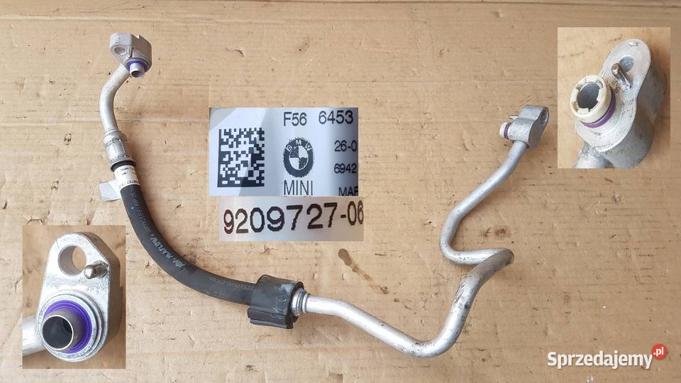 BMW 218d seria 2 F45 Active Tourer rurki Ogrzewanie, wentylacja i klimatyzacja Legnica