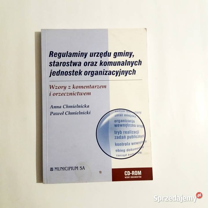 Anna i Paweł Chmielnicki Regulaminy urzędu gminy łódzkie Łódź
