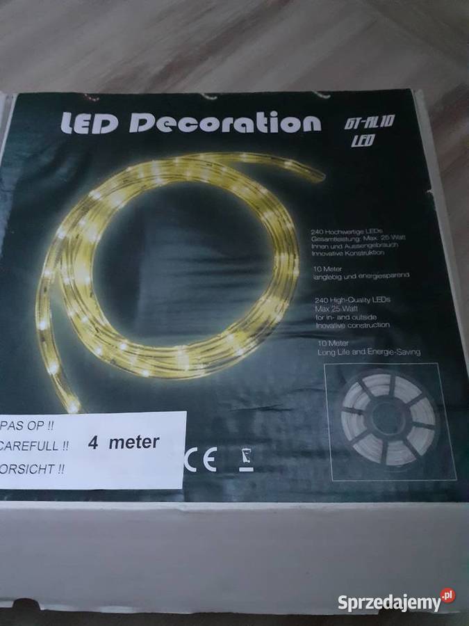 wąż świetlny Led lampki Oświetlenie Gdańsk