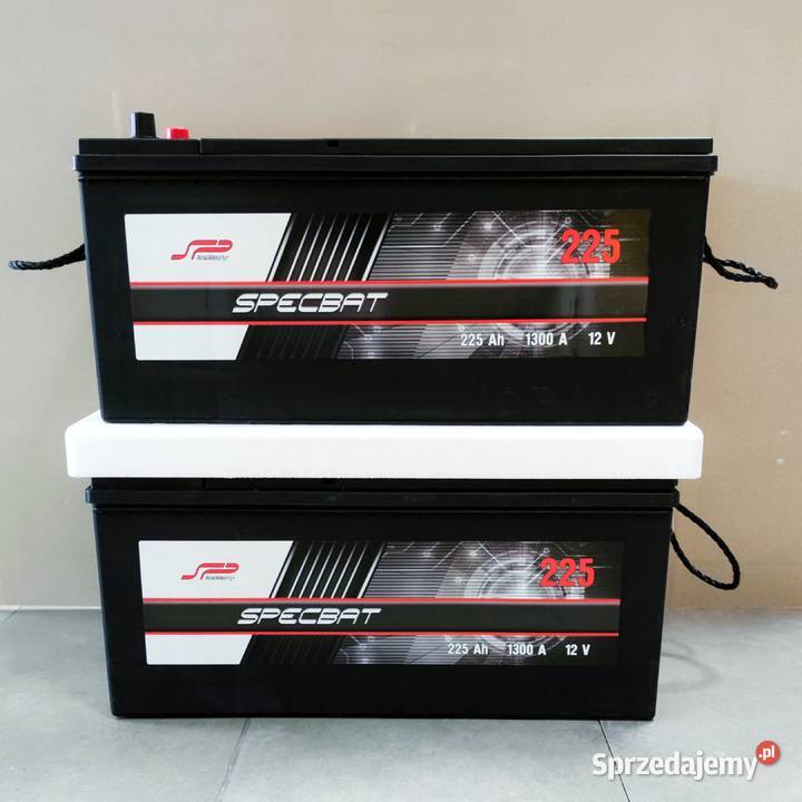 Akumulator SPECBAT 225Ah 1300A EN LEWY PLUS Łomża sprzedam
