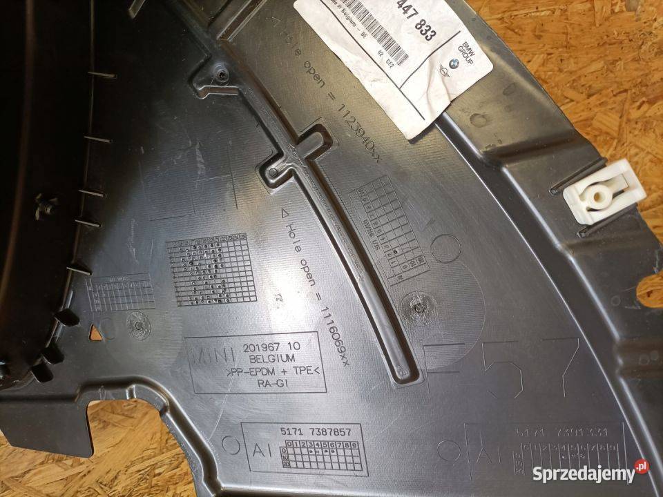 MINI COOPER F57 CABRIO NADKOLE LEWY PRZÓD wielkopolskie Pleszew sprzedam