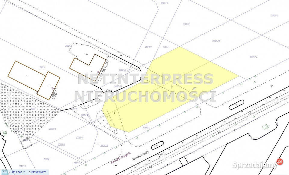 Grunt Ostrołęka 2755m2