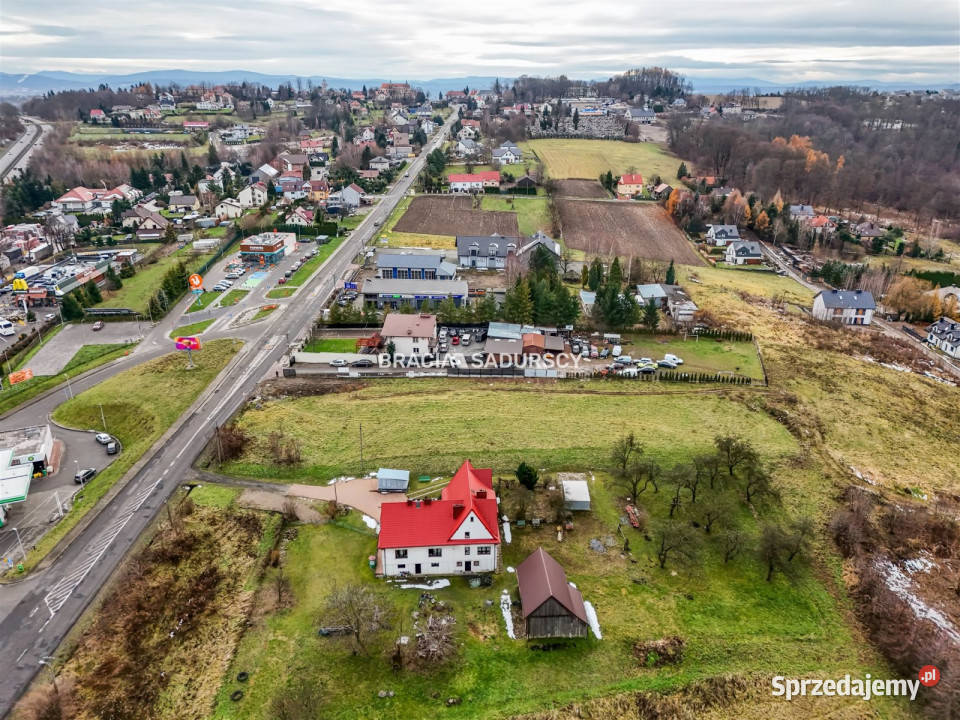 wynajmu gruntu Mogilany Krakowska 32070m2 asfalt małopolskie