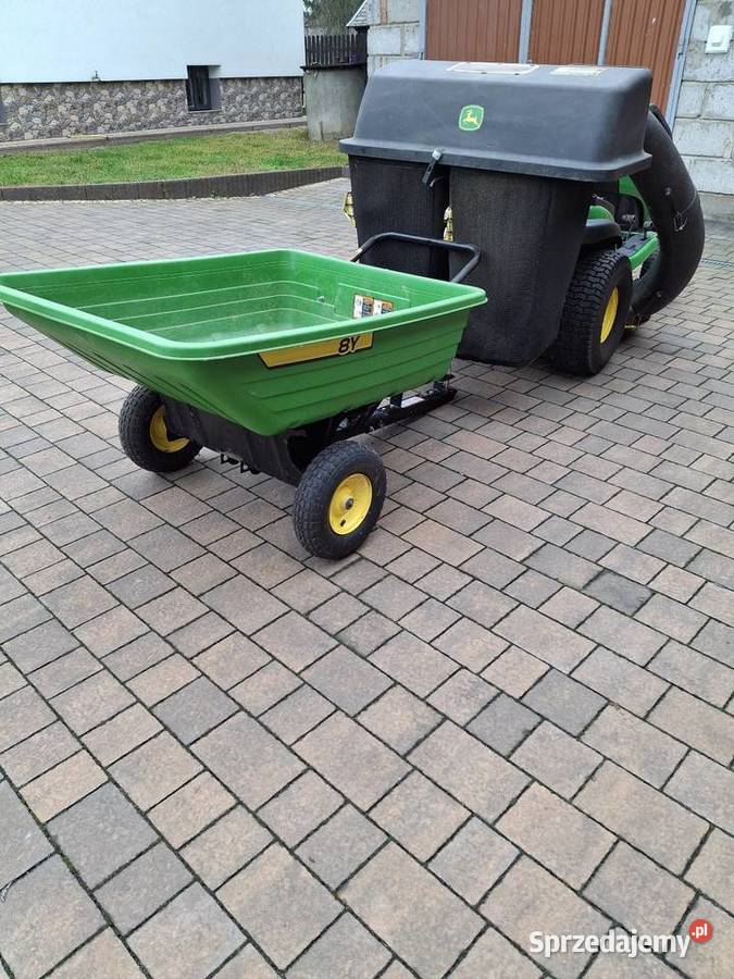 John Deere D130 kosze przyczepka 8Y Pozostałe podkarpackie Tuszyma