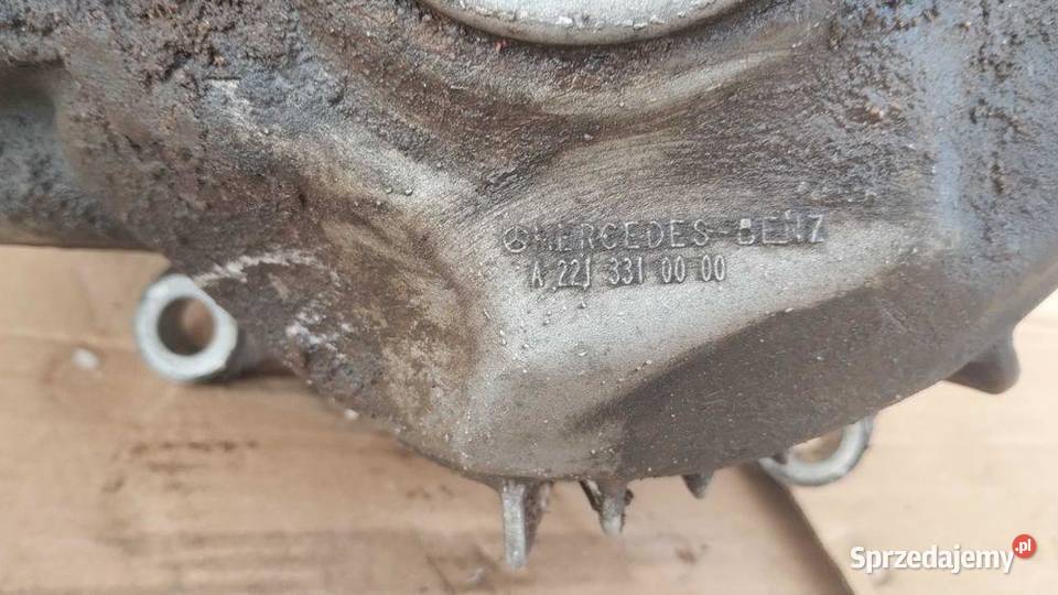 Dyfer Dyferencjał Most Reduktor Przód Mercedes