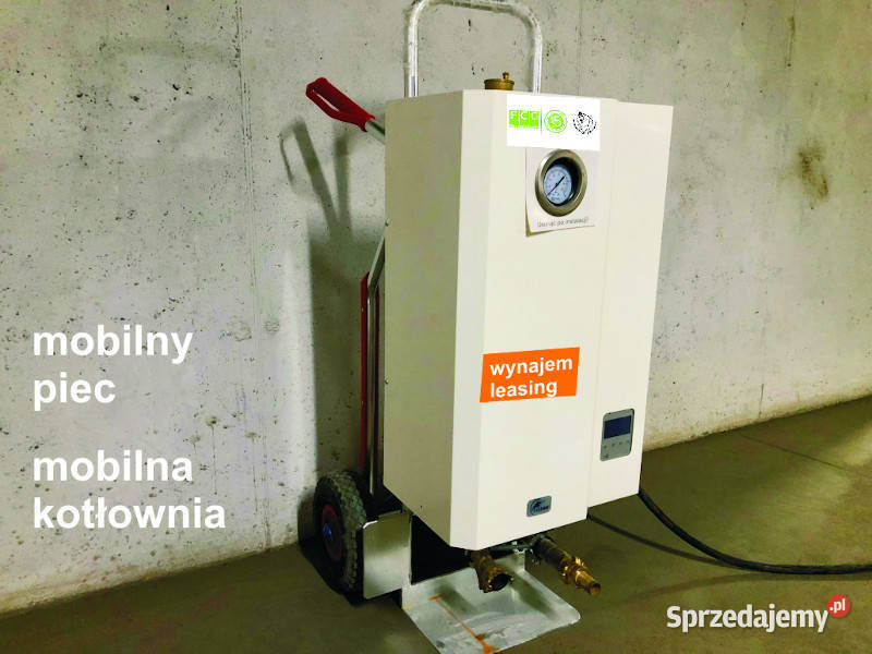 Mobilny piec elektryczny do wygrzania posadzki i Łódź