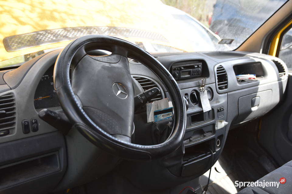 Mercedes Sprinter uszkodzony na części diesel Truskolasy