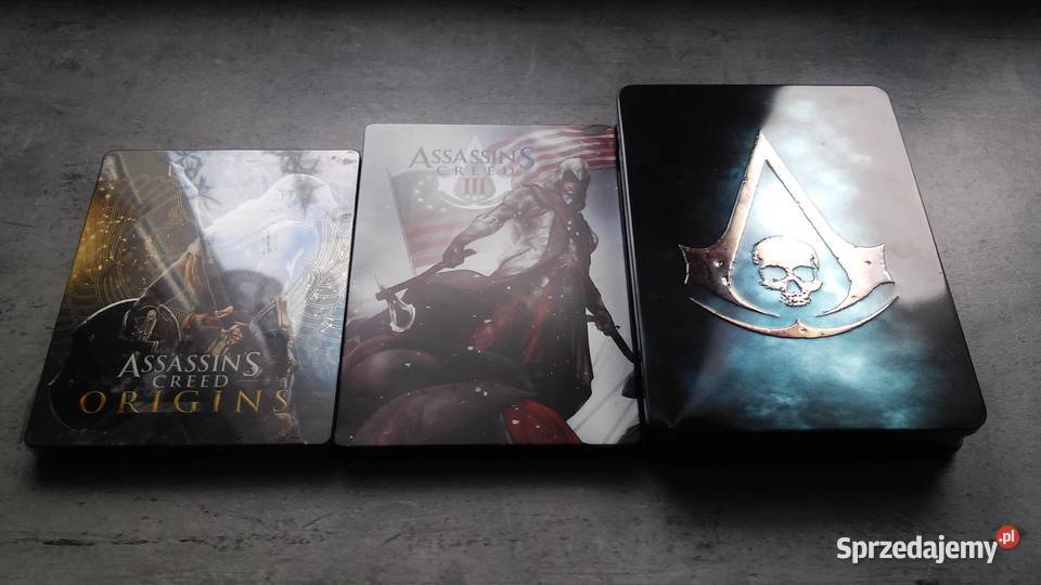 Assasins creed origins Steelbook zafoliowany zachodniopomorskie Koszalin