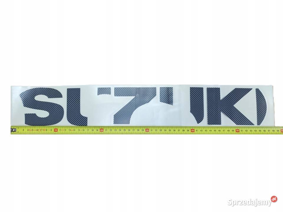 NAKLEJKA EMBLEMAT LEWY BOCZEK SUZUKI GSXR600 sprzedam