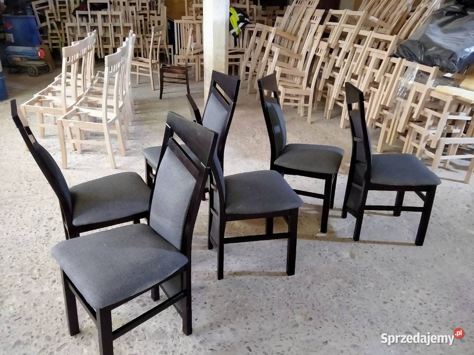 Krzesła bukowe nowoczesne Świdnik