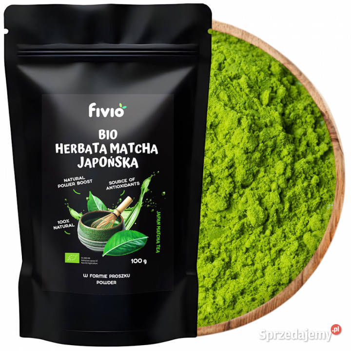 BIO Herbata matcha japońska 100g Pozostałe podkarpackie Brzozów