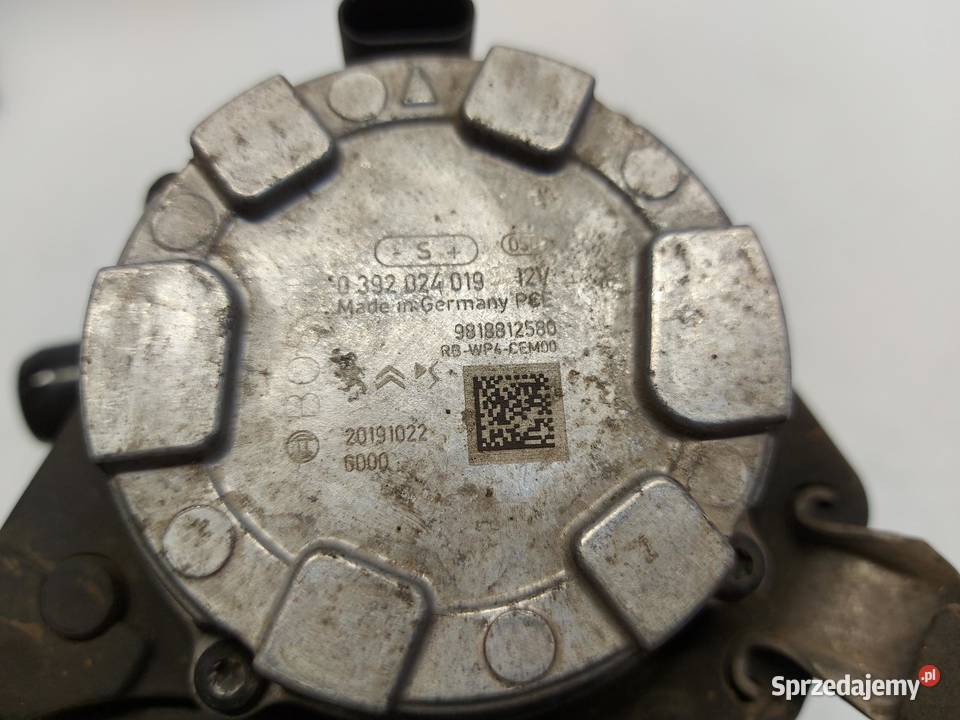 PEUGEOT 508 II Pompa wody dodatkowa elektryczna Pompy wody sprzedam