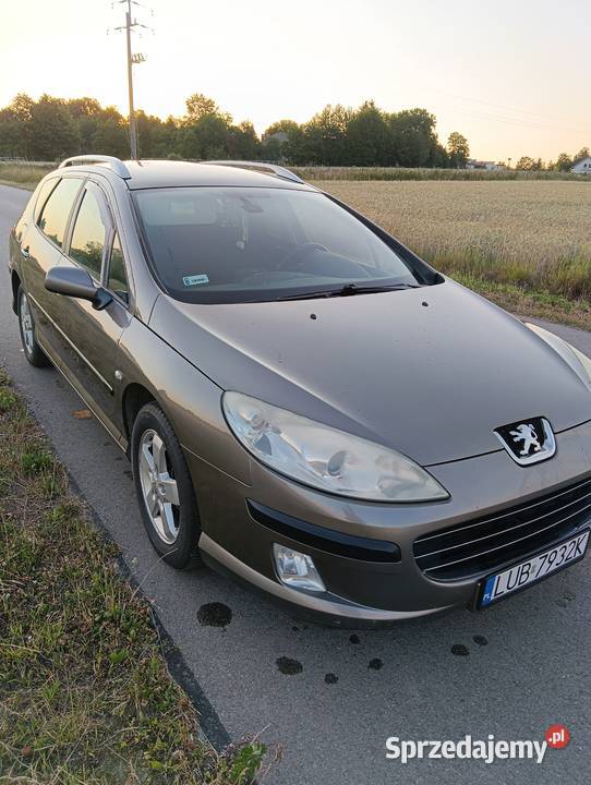 Peugeot 407 SW zamiana sprzedaż relingi dachowe Rudnik