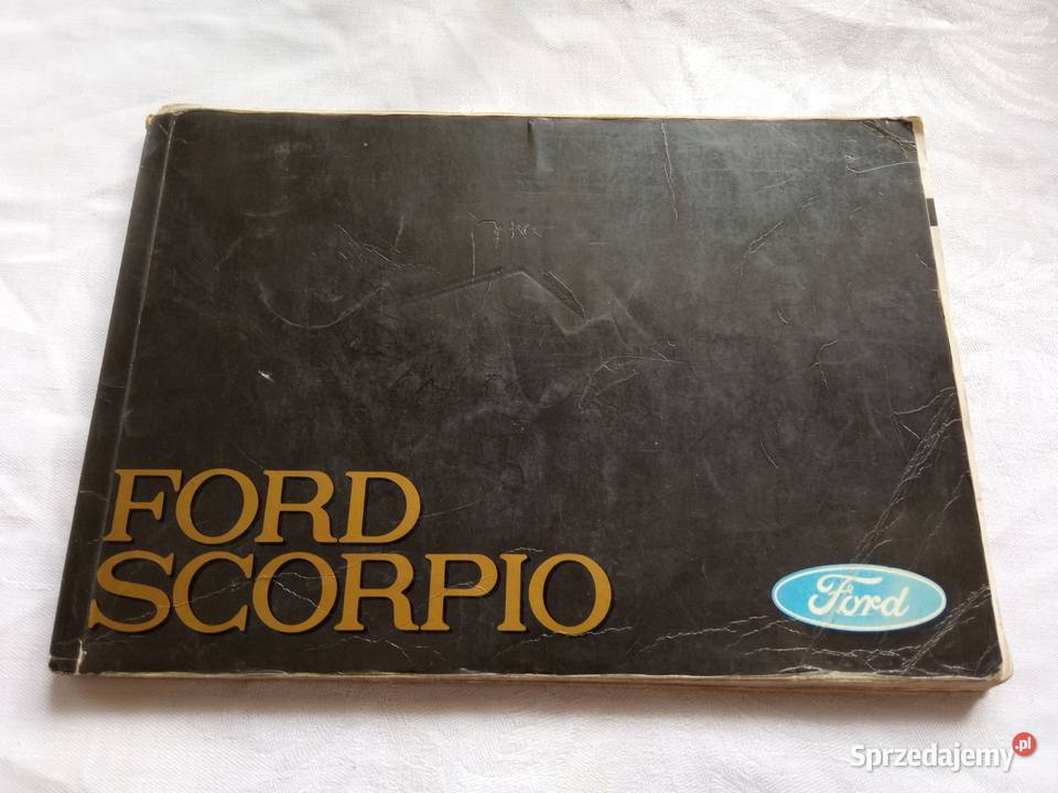 Instrukcja obsługi Ford Scorpio Szczecin