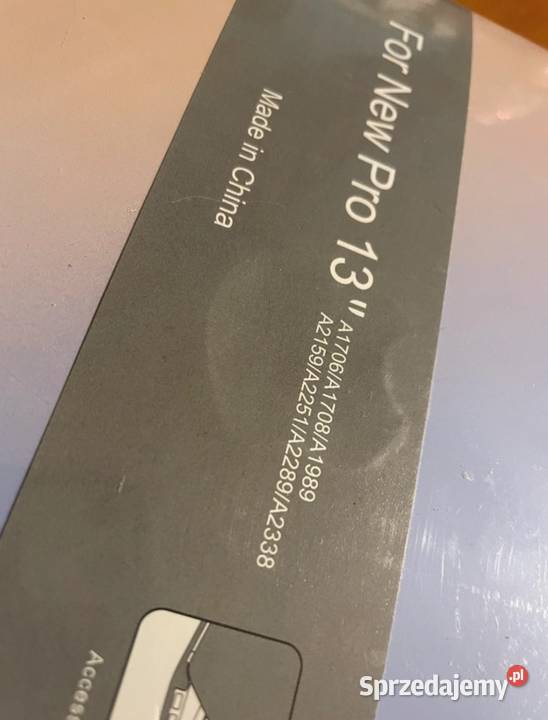 Nowe Etui do MacBook Pro 13 13 torby i pokrowce Pozostałe Nowa Sól