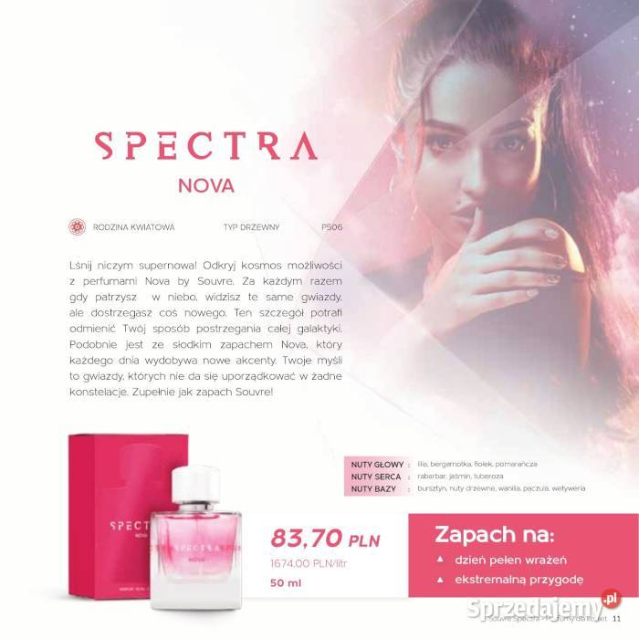 Perfumy Damskie Spectra Pour Femme 50ml 24 NOWE Kraków