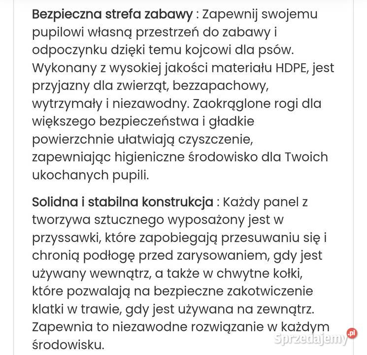 Kojec zwierzat domowych I mniejszych Pozostałe Siedlce