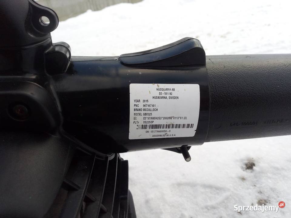 Dmuchawa spalinowa Mcculloch Dmuchawy do liści Opatów