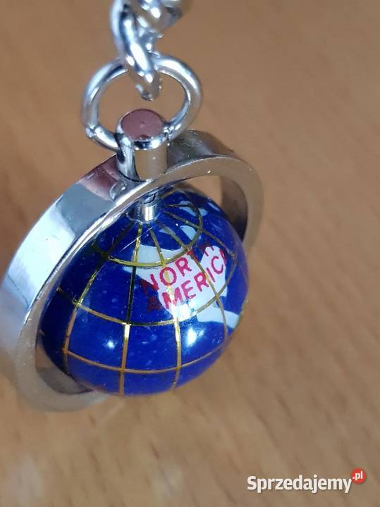 breloczek zawieszka globus biżuteria wisiorek Kielce