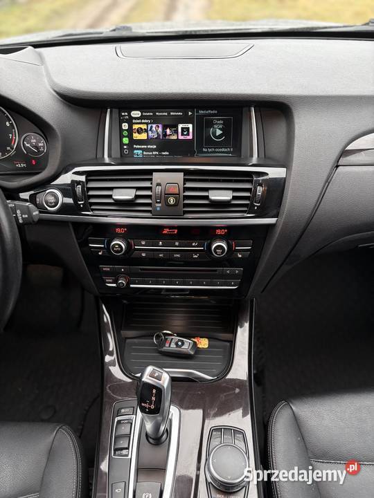 BMW X3 F25 2017 HeadUp CarPlay Nowy rozrząd Pisz