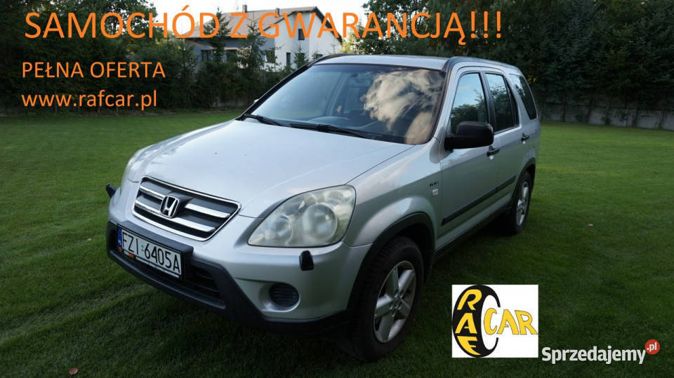 Honda CRV zarejestrowana ubezpieczona Gwarancja Hatchback CR-V lubuskie Zielona Góra