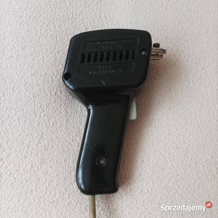 Polska lutownica transformatorowa LUX z PRLu Stronie Śląskie