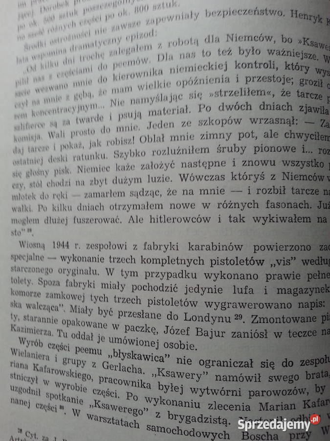 3071 Produkcja Uzbrojenia W Polskim Ruchu Oporu Antykwariat Antykwariat Szczecin
