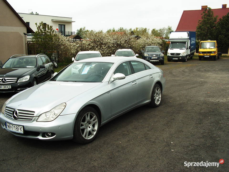 Mercedes CLS 3500 etylina gaz 2005 r komputer pokładowy Września sprzedam