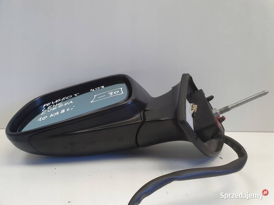 LUSTERKO Peugeot 407 0411r LEWE KIEROWCY europa Rudka sprzedam