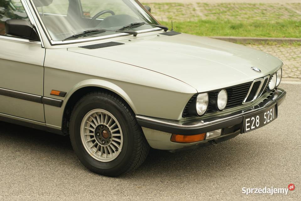 Bmw e28 525i m30 manual Klima wyposażona ładna nieuszkodzony zachodniopomorskie Kołobrzeg