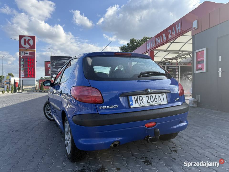 PEUGEOT 206 11 60 SALON POLSKA ORYGINALNY mazowieckie