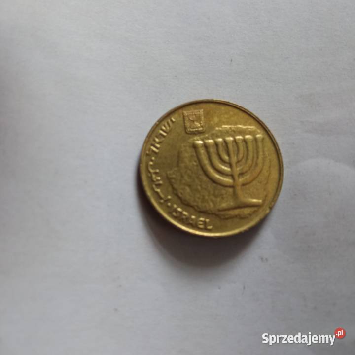 Moneta Israel 10 Agorotl zachodniopomorskie Szczecin