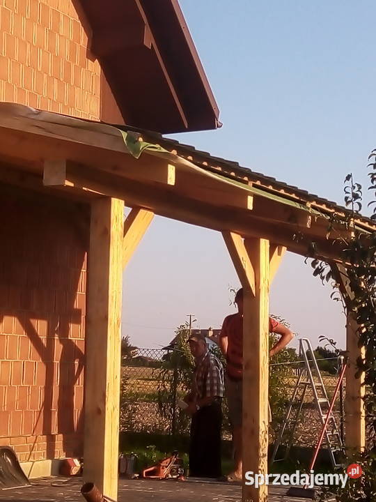 Usługi ciesielskie dekarskie budowa więźby