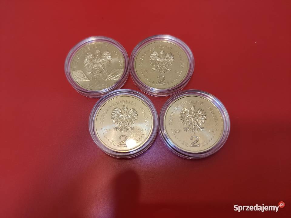 2014r 2 GN komplet 4 monety Lębork