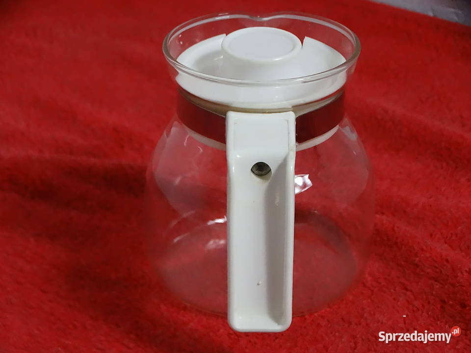 Dzbanek szklany VINTAGE 400 ml PRL Retro Design Biłgoraj