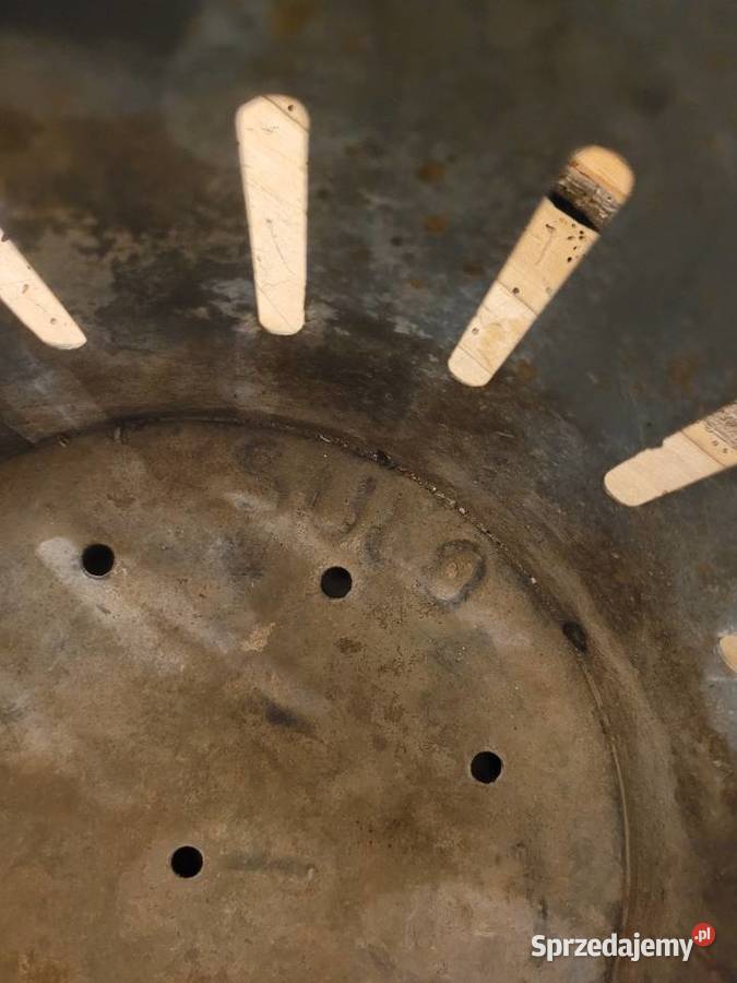 Wiadro unikat metalowe solidne vintage kujawsko-pomorskie Osielsko sprzedam