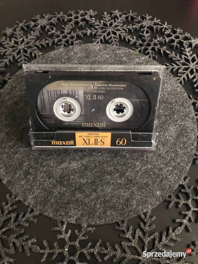 kasety magnetofonowe metalowe chromy Maxell Basf sprzedam