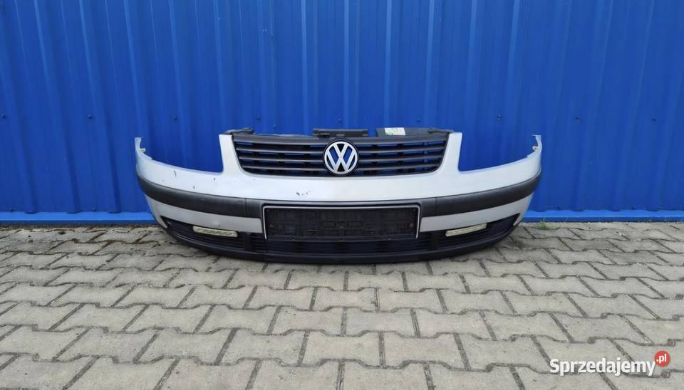 ZDERZAK PRZÓD PRZEDNI VW PASSAT B5 LB7Z SREBRNY Działoszyce