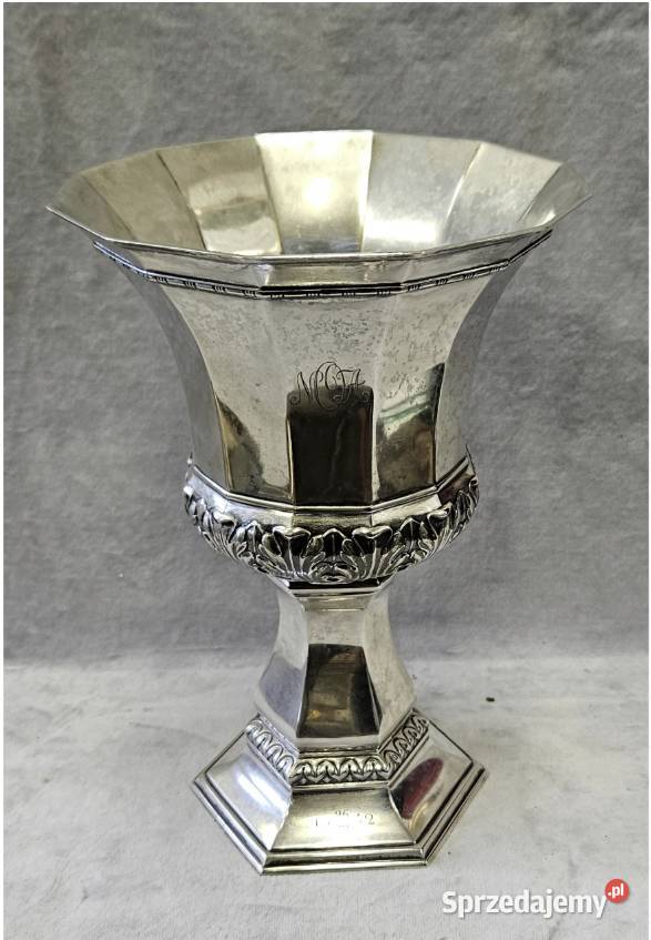 Puchar srebrny Szwecja Sztokholm WA Bolin 1917 dolnośląskie sprzedam