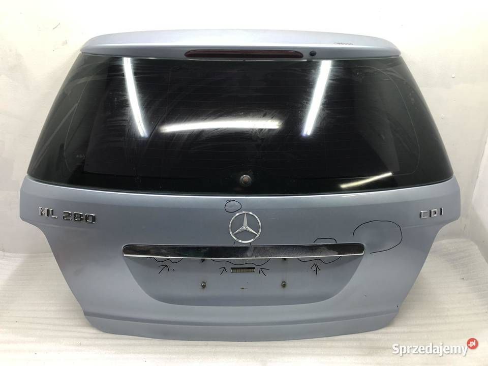 KLAPA BAGAŻNIKA MERCEDES W164 C349 osobowe sprzedam
