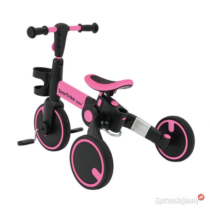 Rowerek Happy Bike 3w1 Sportrike Różowy Siedlce