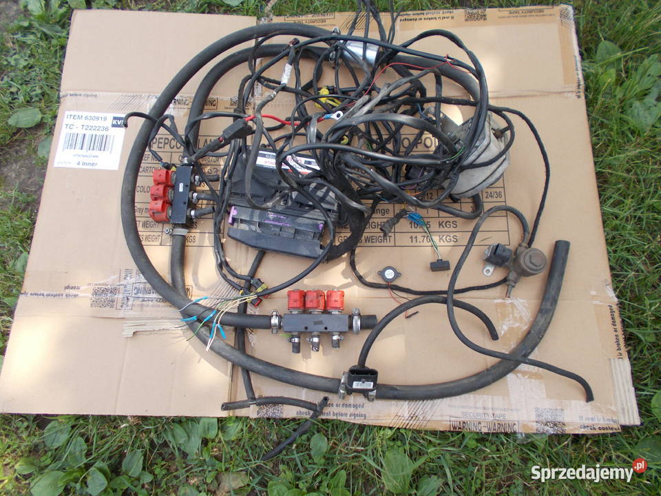 sekwencja instalacja gazowa LPG STAG QMAX basic