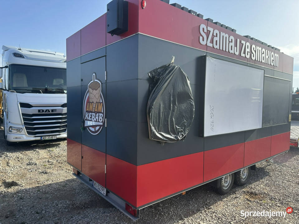 gastronomiczne ZP TRAILERS ZP352 Poleasingowe Komorniki