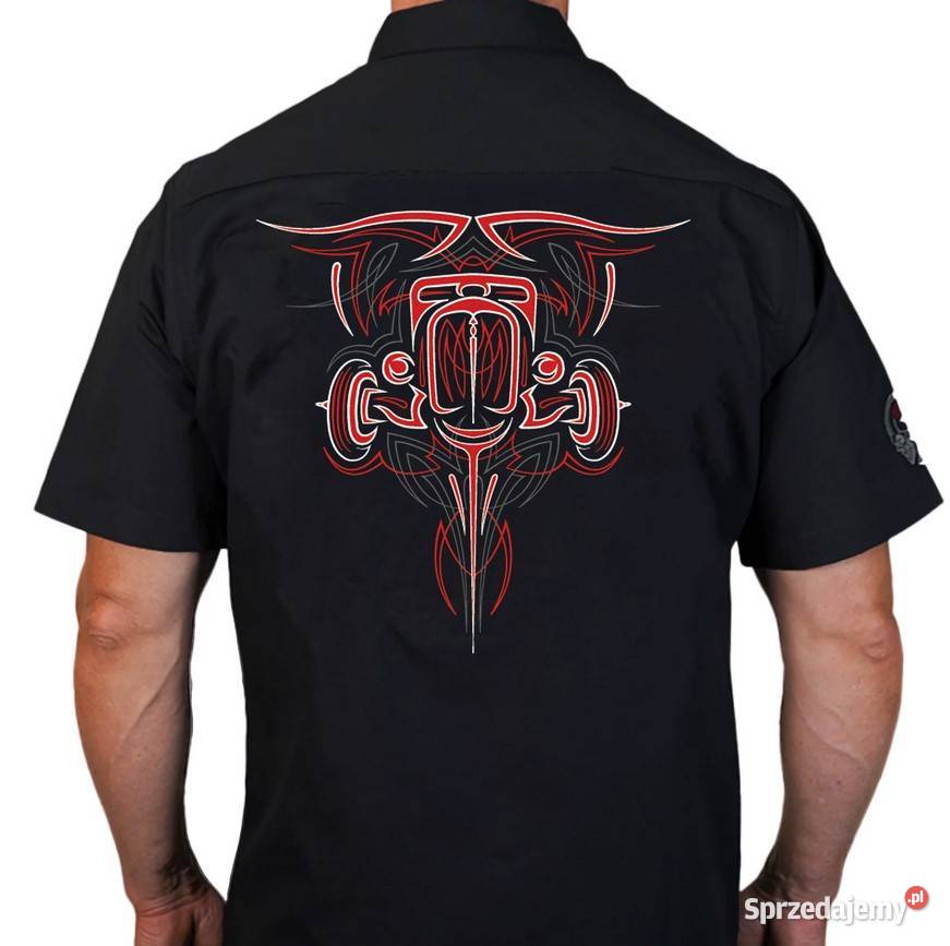 Koszulka Lethal Threat Rat Rod Pinstripe r M