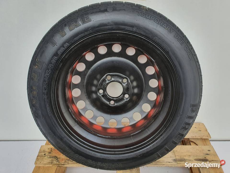 KOŁO DOJAZDOWE Saab 93 II DOJAZDÓWKA 12585 R16 stalowe